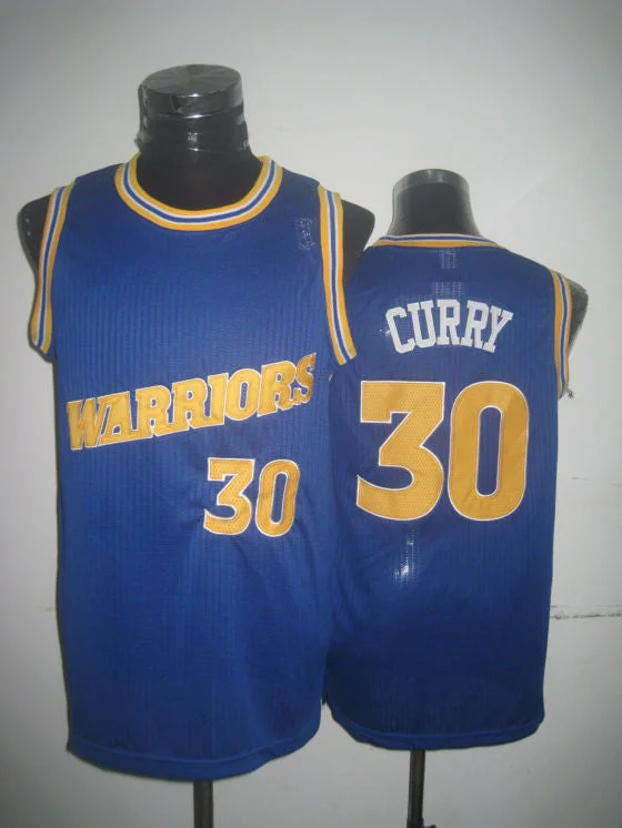 Basketball Jersey for Adjustable Size and Fit-Warriors 30 Curry Blue New Revolution 30 Basketball Jerseys