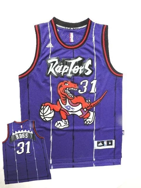 Basketball Jersey for Softball and Basketball Hybrid-Raptors 31 Ross Purple New Revolution 30 Basketball Jersey