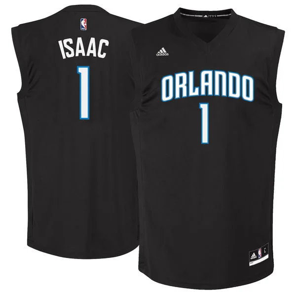 Basketball Jersey for Easy to Customize Design-Magic 1 Jonathan Isaac Black 2017 Draft #1 Pick Replica Basketball Jersey