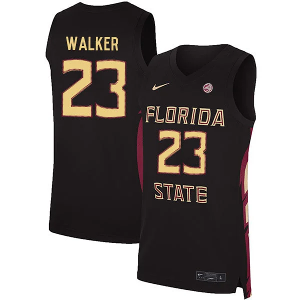 Basketball Jersey for Youth Basketball Apparel-Florida State Seminoles 23 M.J. Walker Black Basketball College Basketball Jersey.jpeg