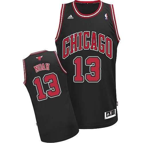 Basketball Jersey for Team Customization-Bulls 13 Noah Black New Revolution 30 Basketball Jerseys