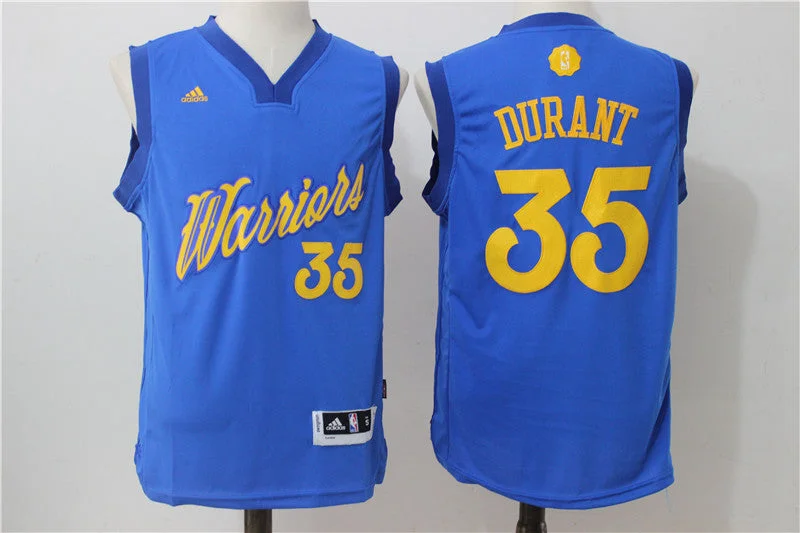 Basketball Jersey for Premium Fabric and Design-Warriors 35 Kevin Durant Royal 2016 Christmas Day Swingman Basketball Jersey