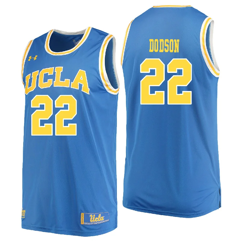 Basketball Jersey for Customized Player Numbers-UCLA Bruins 22 Armani Dodson Blue College Basketball Basketball Jersey