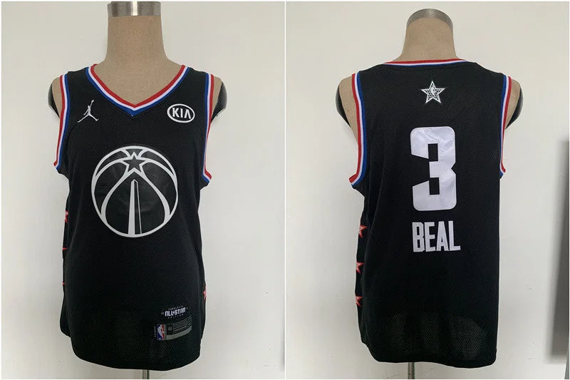 Basketball Jersey for Performance and Style-Wizards 3 Bradley Beal Black 2019 All-Star Game Jordan Brand Swingman Basketball Jersey