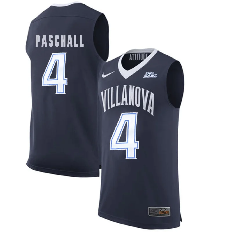 Basketball Jersey for Kids Basketball Teams-Villanova Wildcats 4 Eric Paschall Navy College Basketball Elite Basketball Jersey