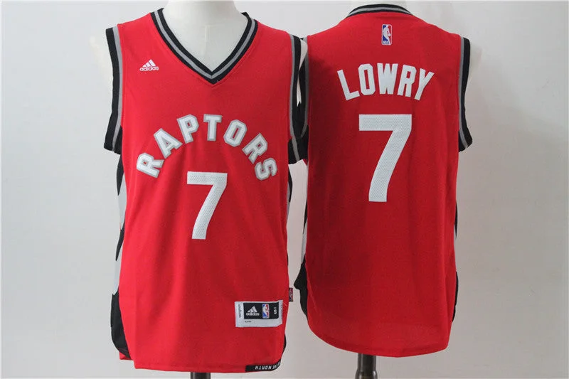 Basketball Jersey for Performance and Style-Raptors 7 Kyle Lowry Red Swingman Basketball Jersey