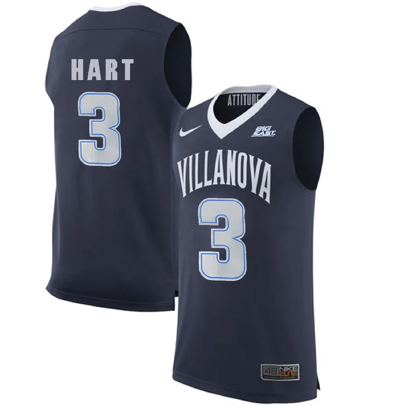 Basketball Jersey for Unique Team Designs-Villanova Wildcats 3 Josh Hart Navy College Basketball Elite Basketball Jersey