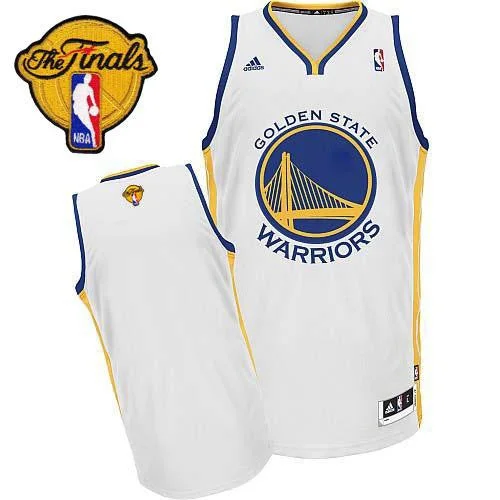 Basketball Jersey for Affordable Custom Designs-Warriors Blank White 2015 Finals New Rev 30 Basketball Jersey