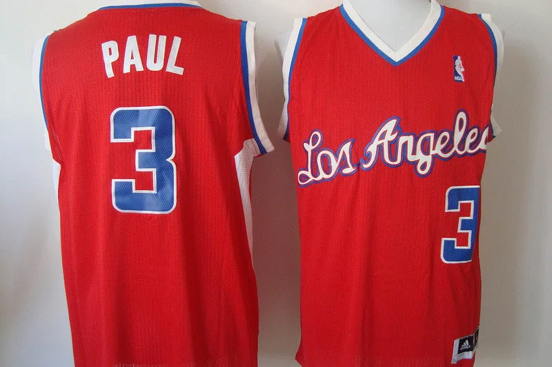 Basketball Jersey for Performance and Style-Clippers 3 Paul Red Revolution 30 Basketball Jerseys