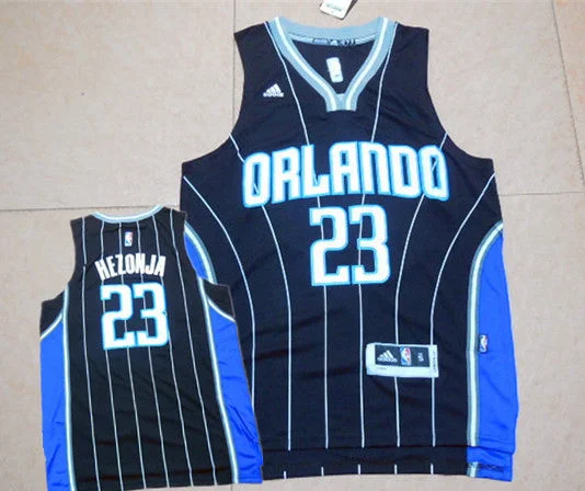 Basketball Jersey for Softball and Basketball Teams-Magic 23 Hezonja Black Swingman Basketball Jersey