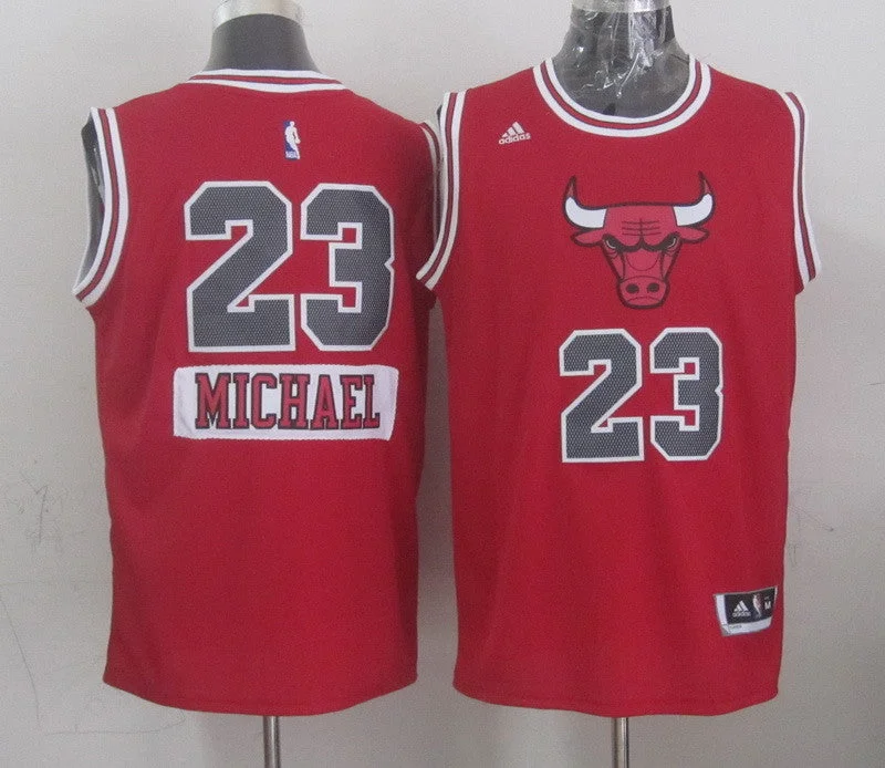 Basketball Jersey for Retro Design-Bulls 23 Michael Jordan Red 2014-15 Christmas Day Swingman Basketball Jerseys