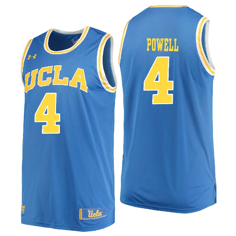 Basketball Jersey for Easy to Customize Design-UCLA Bruins 4 Norman Powell Blue College Basketball Basketball Jersey